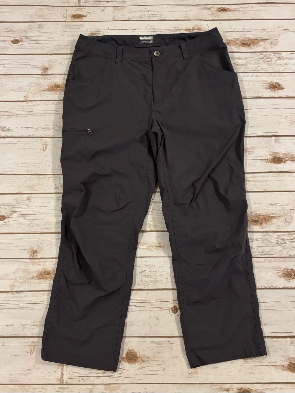 MARMOT Arch Rock Gray Nylon Performance Pants # 44070S Mens 36